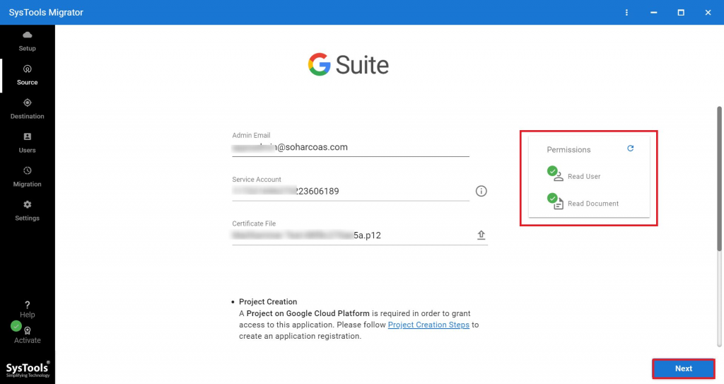 G Suite as a Source