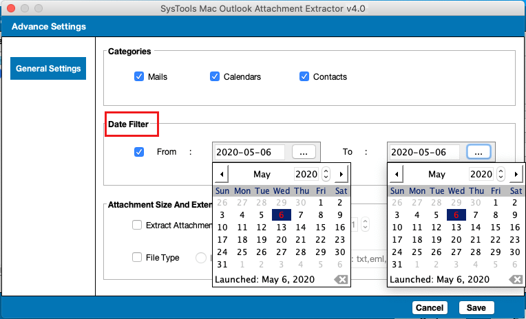 date-filter-outlook-attachment-extract-mac