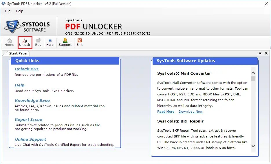 how to unlock password protected pdf win