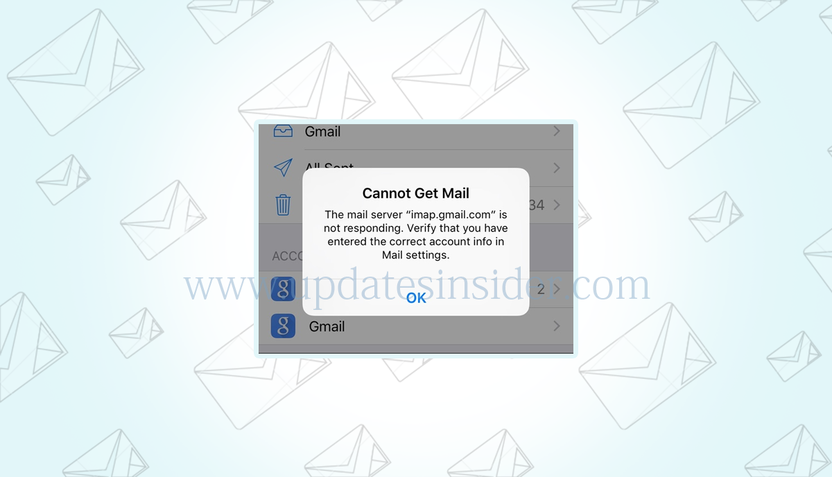 why can t i get my gmail emails on my iphone