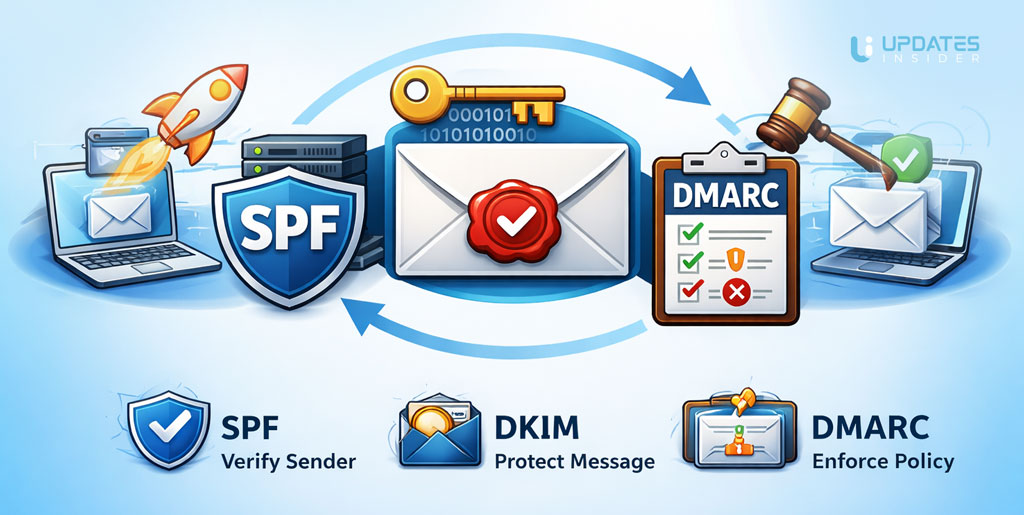 How SPF DKIM DMARC Work Together