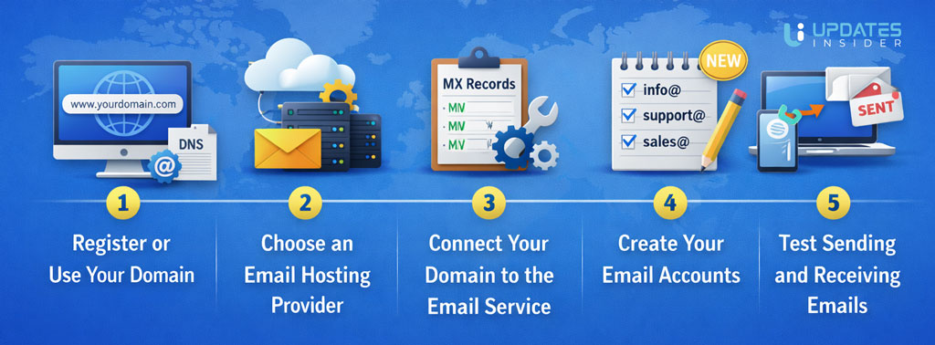 Step by Step Guide to Create Business Email With Domain
